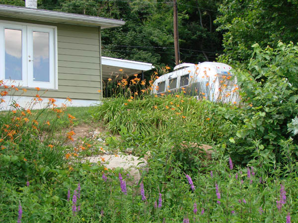 Airstream back home.